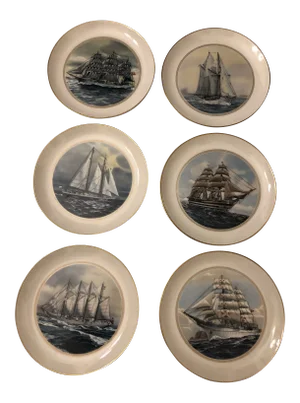 Tall Ships China Collection - Set of 6