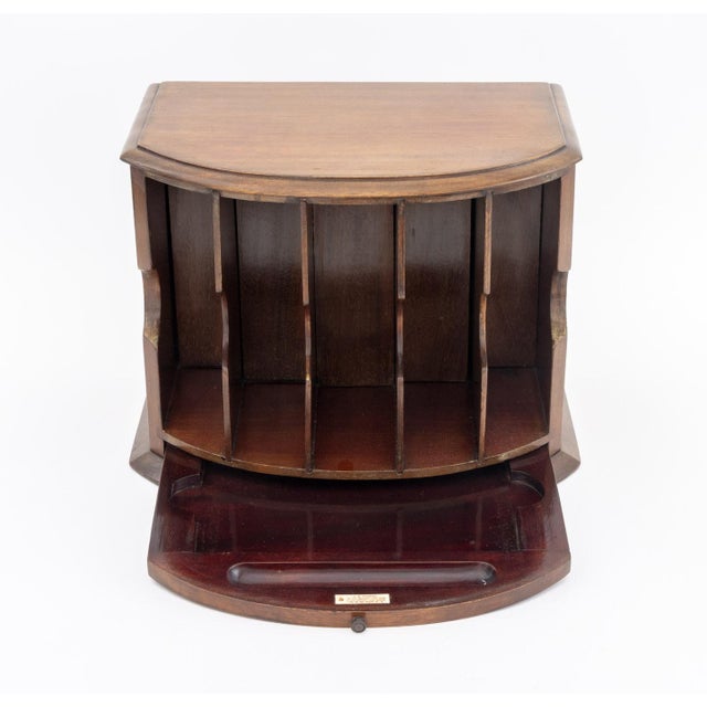 Early 20th Century Edwardian Mahogany Letter Rack For Sale - Image 5 of 10