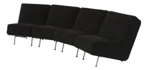 Dutch Sectional Sofa by Theo Ruth for Artifort, 1950s, Set of 4