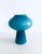 Vintage Midcentury Modern Design "FUNGO" Fungi Mushroom Blue Glass Table lamp by Massimo Vignelli for Venini. Made in...