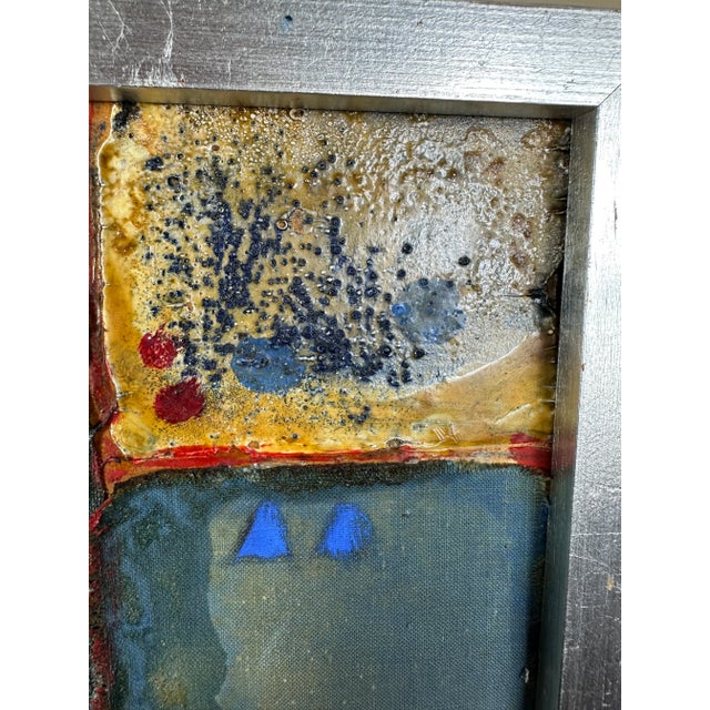 Blue Erling Andersen 1969 Abstract For Sale - Image 8 of 11