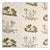 Brunschwig & Fils Hand-Printed Cherubin Et Lapins, Wallpaper, Angels and Rabbits For Sale