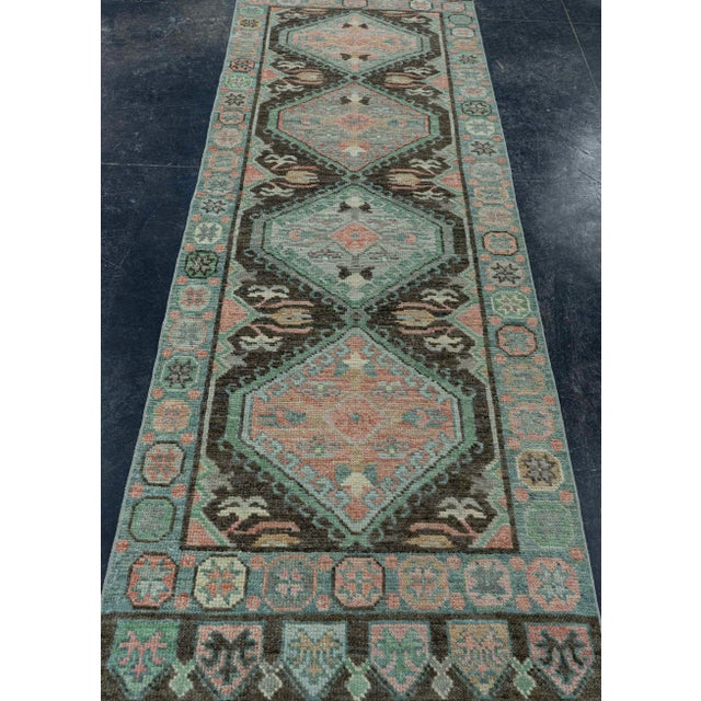 Turkish Oushak Rug 2'9" x 6'4" #20090 Explore a curated collection of hallway runners, wool rugs, and handmade...