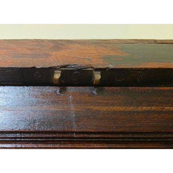 19th Century Anglo Indian Brass Strapped Rosewood Campaign Vanity Dressing Box For Sale - Image 18 of 18