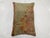 Zabihi Collection Blue Pink Vintage Oushak Rug Pillow For Sale - Image 4 of 5