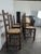 Vintage Brutalist Chairs, Set of 5 For Sale - Image 4 of 9