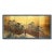 "Rinpa Iris Yatsuhashi" by Taizan, Heisei Era Japanese Painted Byobu Screen For Sale