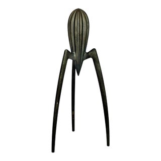 1990s Philippe Starck for Alessi Juicy Salif Anthracite Citrus Squeezer For Sale