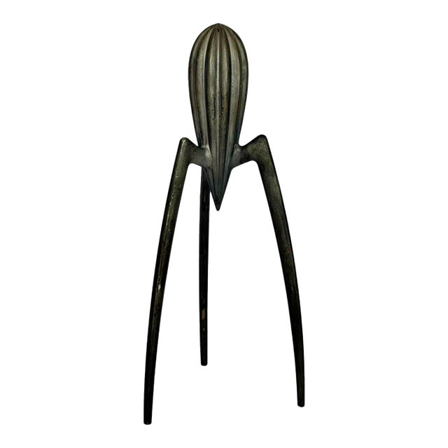 1990s Philippe Starck for Alessi Juicy Salif Anthracite Citrus Squeezer For Sale