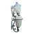 1990s Neoclassical Brass & Glass Urn Wall Sconces - a Pair For Sale