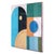 Contemporary A Bit Bluey - Original Contemporary Minimalist Abstract Mixed Media Painting by Ricky Hunt For Sale - Image 3 of 9