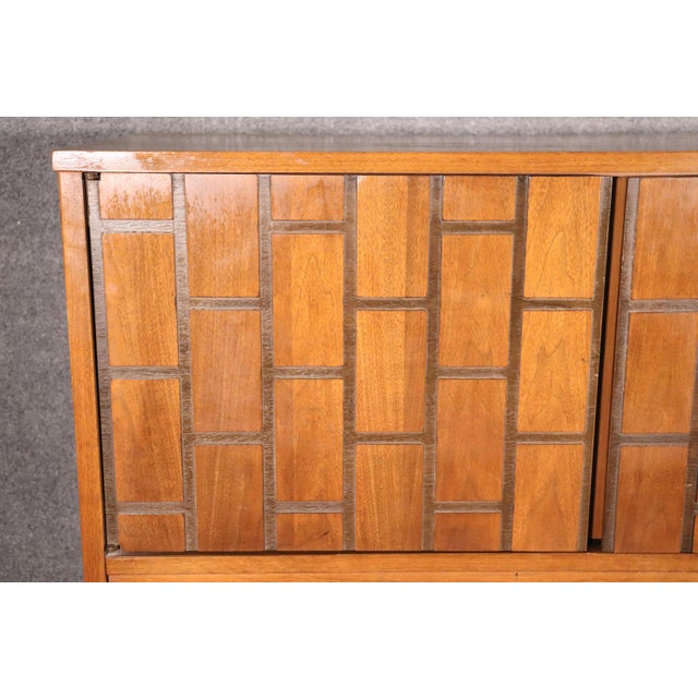 Bassett Furniture Mid 20th Century Pierre Debs Designed Dresser by Bassett, Attributed For Sale - Image 4 of 8