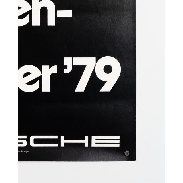 1970s Porsche World Champions 79 Original Porsche Poster, 1979 For Sale - Image 5 of 9