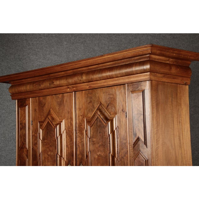 Late 17th Century Renaissance Walnut Cabinet, 1700s For Sale - Image 18 of 18