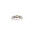 Royal Blue 1.62 Ct Multi Sapphire & Diamond Colorful Rainbow Wedding Band Size 8 in 14k Gold For Sale - Image 8 of 15