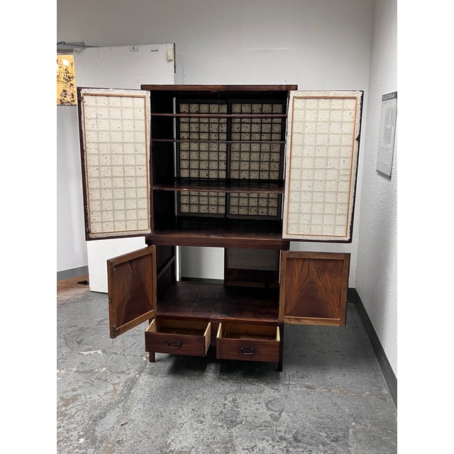 Antique Two Piece Japanese Tansu Chairish