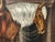 19th Century 19th C Oil on Canvas, Horse and Dog Hovel For Sale - Image 5 of 8