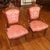 Pair of Jelliff Victorian 19th Century Walnut Carved Damask Fabric Side Chairs For Sale - Image 4 of 12