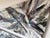 Textile Oversized 1989 Vintage Textured Expressionist Abstract Acrylic on Canvas Geometric Paintings – Pair For Sale - Image 7 of 16