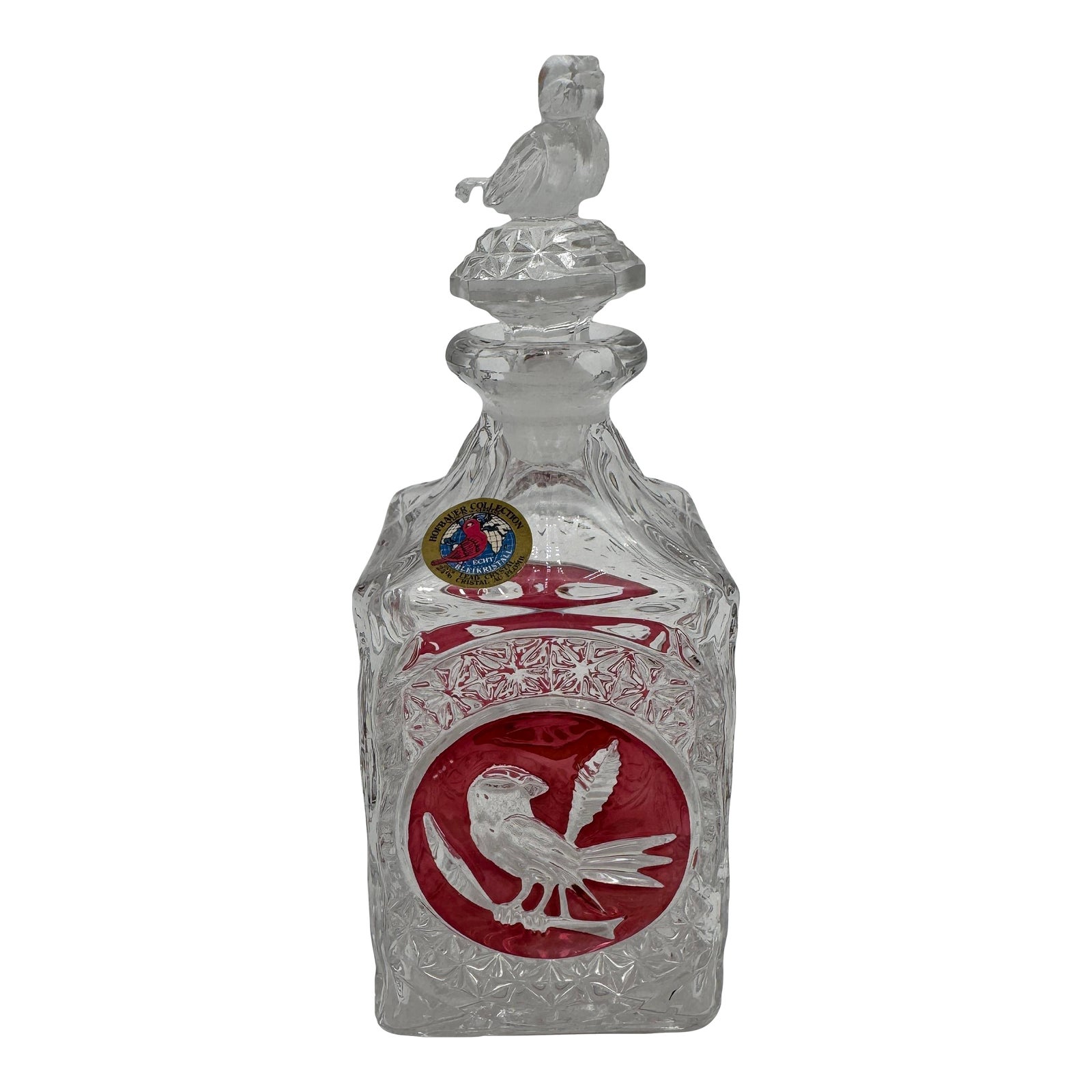 Byrdes Collection Perfume Bottle With Stopper by Hofbauer 24% Lead ...