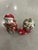 Retired Fitz and Floyd Christmas Snowman Salt and Pepper Shaker 2005 Excellent condition, never used, in Original box....
