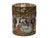Vintage Chinese Enamel Figural Ground Canton Porcelain Round Container Jar For Sale - Image 10 of 11