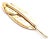 2000 - 2009 Tiffany & Co. Angela Cummings 18k Yellow Gold Leaf Pin Brooch For Sale - Image 5 of 5
