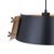 Glipa Flush Mount in Black Brass by Jesper Ståhl for Konsthantverk For Sale - Image 4 of 12