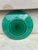 19th Century Green Majolica Orchid Plate Saint Clement For Sale - Image 4 of 4