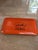 French Equestrian Orange and Brown Hermès Inspired Change Tray For Sale In Denver - Image 6 of 9
