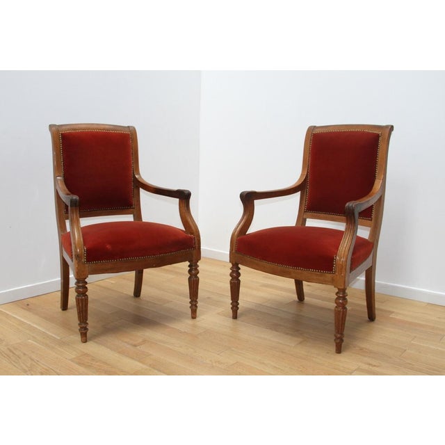 Set of Empire Style Armchairs For Sale - Image 10 of 10