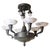 Art Deco Alabaster Chandelier with 9 Lights, Germany, 1930s For Sale - Image 13 of 13