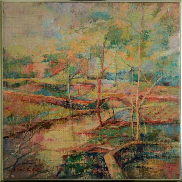 Alfonso Pragliola, Golden Dream, 2019, Oil on Canvas For Sale - Image 6 of 6