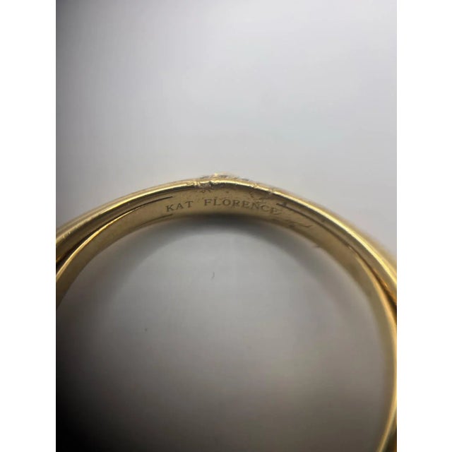 Kat Florence 18k Gold Diamond & Zultanite Ring With Box Size 12 For Sale In Las Vegas - Image 6 of 9