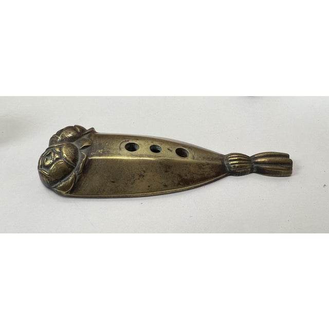 Empire Bronze Coat Hooks, 1850s, Set of 5 For Sale - Image 13 of 16
