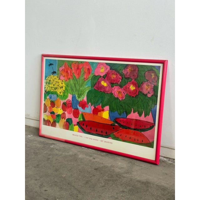 1990s 1990s “I Love Long Summer“ Print by Walasse Ting For Sale - Image 5 of 14