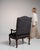 19th Century Louis XV Black Wood Club Chairs For Sale - Image 13 of 15