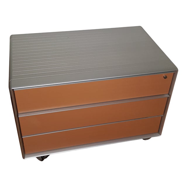 Aluminium Series Drawer Container on Castors from Bene For Sale