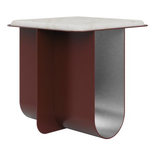 Bowery Side Table by Porus Studio For Sale