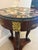 Antique Victorian Specimen Marble Top Centre Table Mahogany Swan Support Side Table, 1860 For Sale - Image 3 of 18