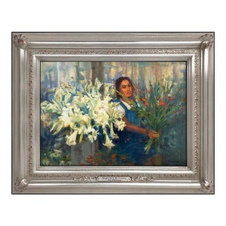 Mid 20th Century Ramillete De Flores, Joe Abbrescia For Sale