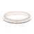 Ring Size 5.75 Rise off of Finger: 1.4 mm Width: 2.6 mm Weight: 2 dwts. / 3.1 grams Stamps: "PLATINUM" SKU: R4184 A Couple...