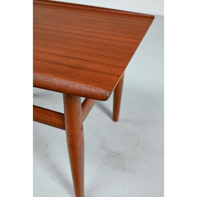 Wood Side Table by Grete Jalk for Glostrup For Sale - Image 7 of 13