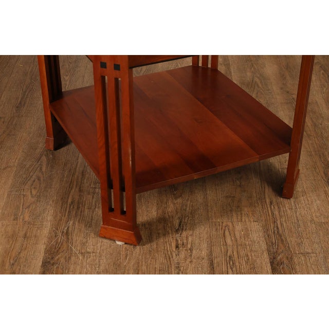 Stickley 21st Century Collection Cherry End Table For Sale - Image 9 of 18
