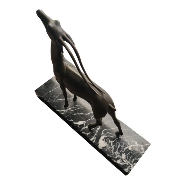 Irenee Rochard, Deer, 1920s-1940s, Marble For Sale - Image 4 of 11