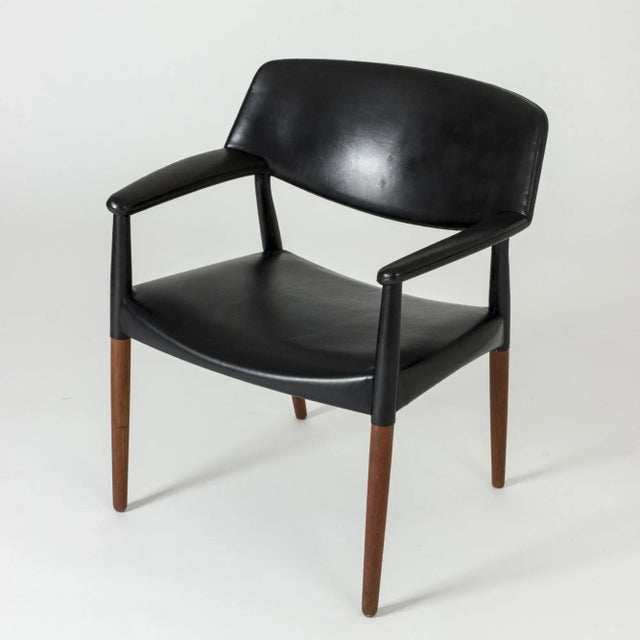 1960s Armchair by Aksel Bender Madsen & Ejner Larsen for Willy Beck For Sale - Image 5 of 10