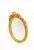 Oval Gilt Ribbon Spikelet of Wheat Pattern Carved Wood Wall Mirror For Sale - Image 6 of 11