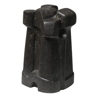 Jan Keustermans, Abstract Sculpture, Belgian Blue Stone For Sale