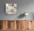 Abstract Contemporary Abstract Oil on Canvas "Scrapin' by 3" by Dana Gordon For Sale - Image 3 of 4