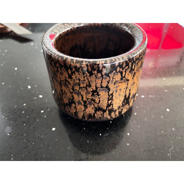 Ceramic Ceramic Roller Vase by Horst Kerstan, 1984 For Sale - Image 7 of 9